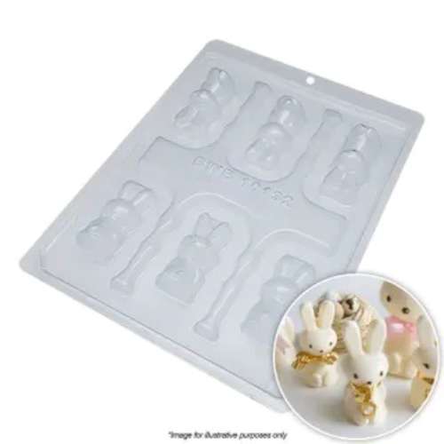 Mini Easter Bunnies Chocolate Mould - Click Image to Close